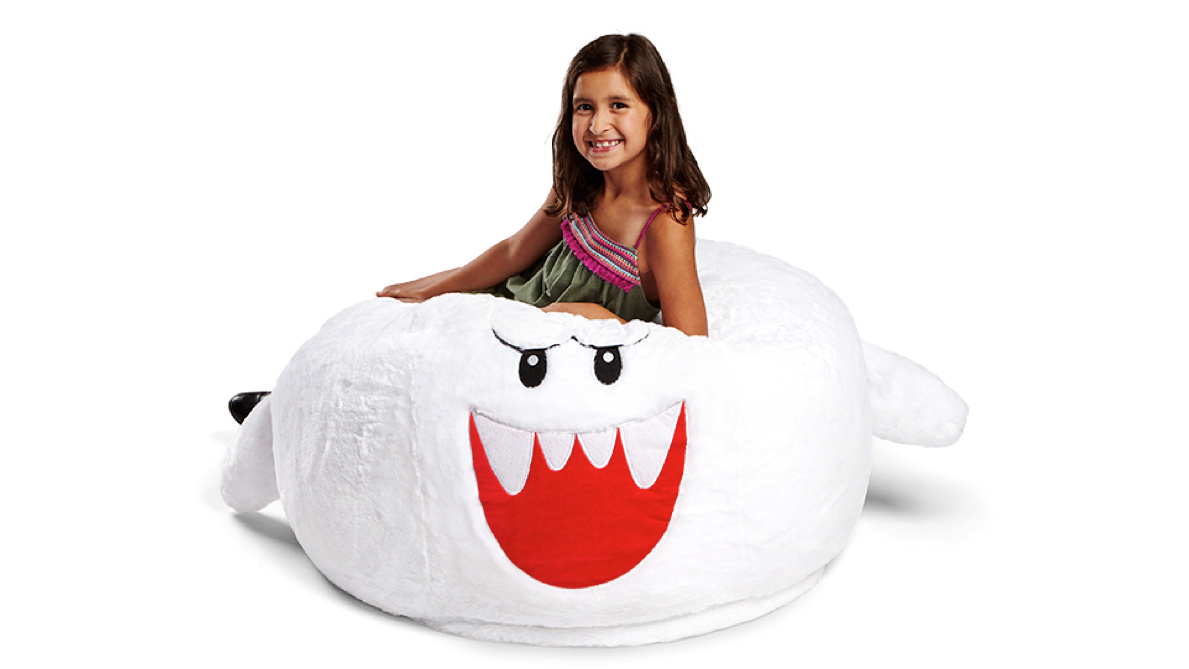 This Lovely Boo Bean Bag Chair Will Steal Your Heart, And Your Money - Nintendo ...