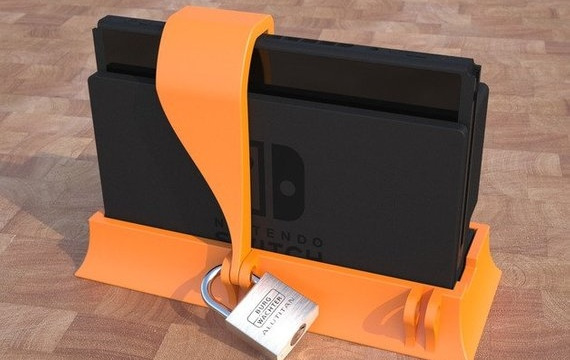 This Nintendo Switch 'Safe' Keeps Your Console And Game Card Slot Under Lock And...