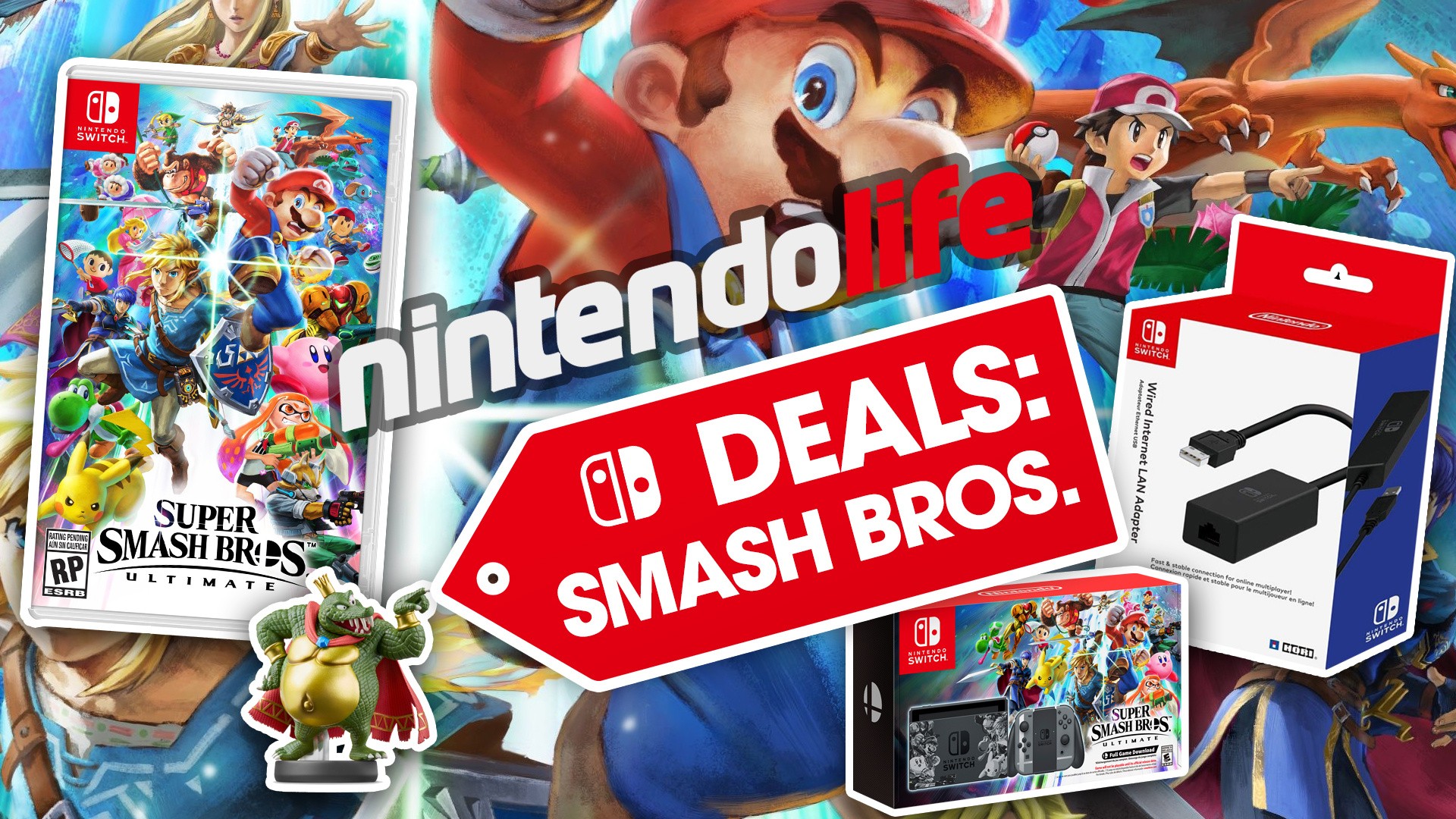 All Super Smash Bros. Ultimate Switch Games, Bundles, and Accessories