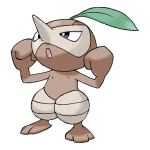 Pokémon: Nuzleaf (Galar Pokédex # 040 / National Pokédex # 274)