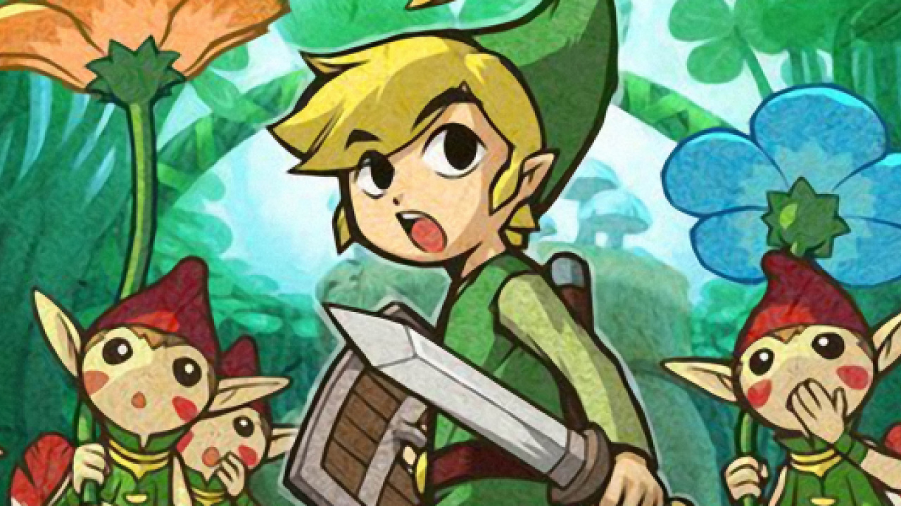 zelda minish cap 3ds