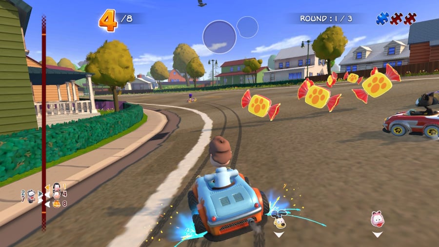 Garfield Kart Furious Racing Review: captura de pantalla 5 de 5