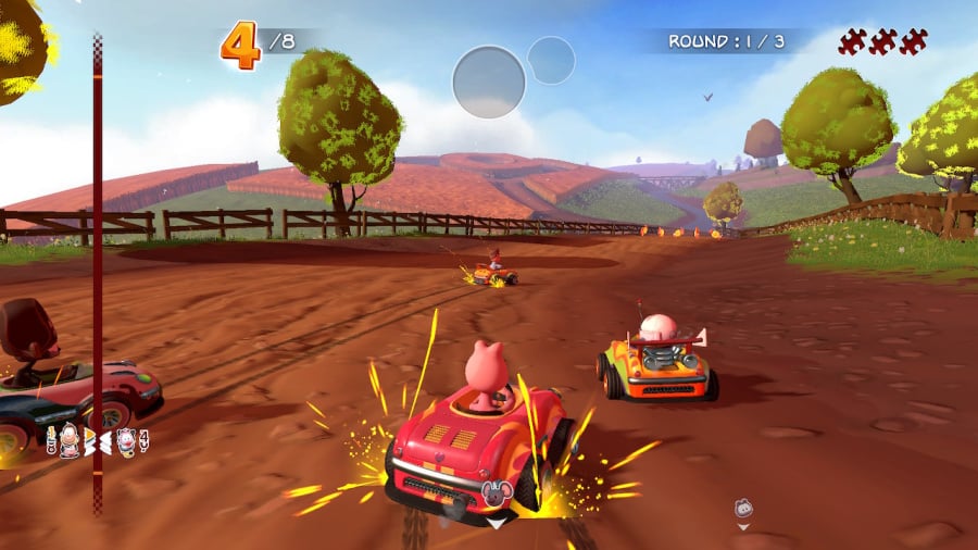 Garfield Kart Furious Racing Review: captura de pantalla 1 de 5