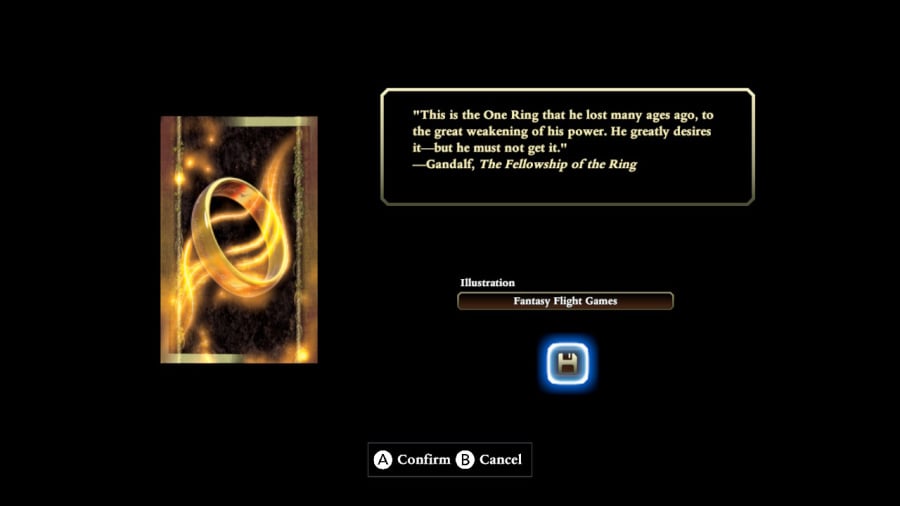 El señor de los anillos: reseña del juego de cartas de aventura: captura de pantalla 4 de 4