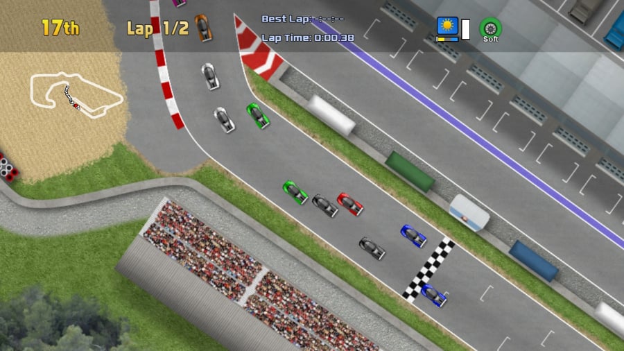 Ultimate Racing 2D Review: captura de pantalla 1 de 10