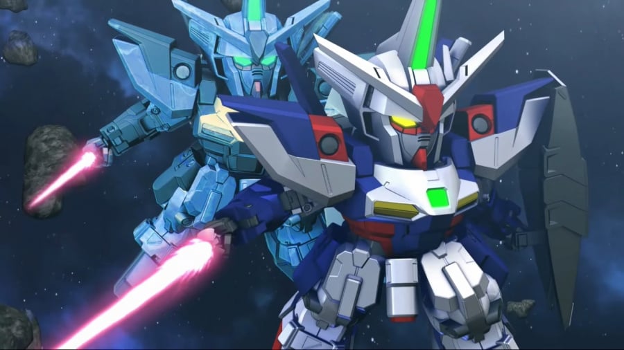 SD Gundam G Generation Cross Rays Review: captura de pantalla 1 de 6