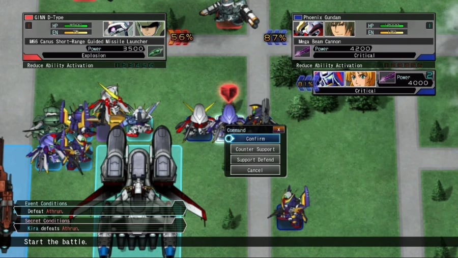 Revisión de rayos cruzados de la generación G de SD Gundam: captura de pantalla 2 de 6