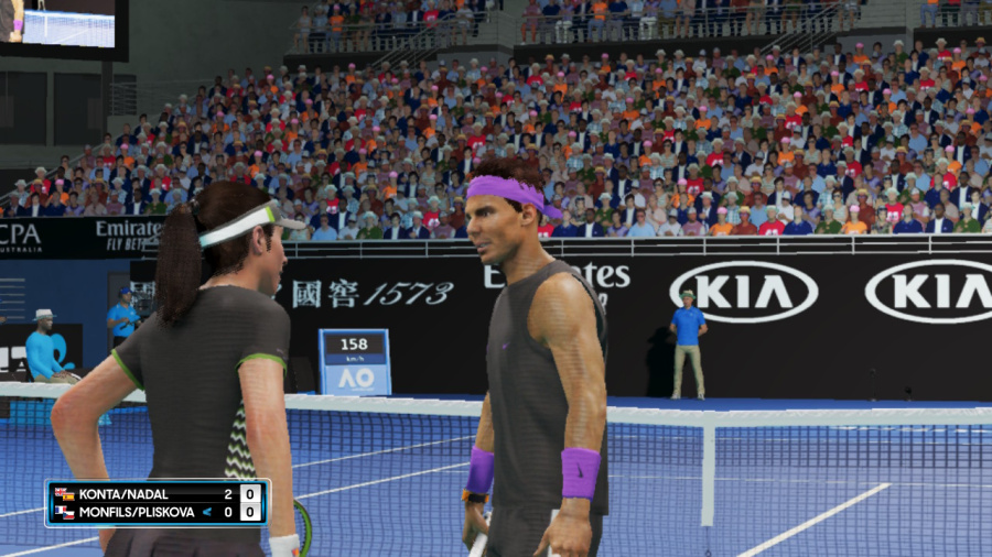 AO Tennis 2 Review - Captura de pantalla 2 de 7