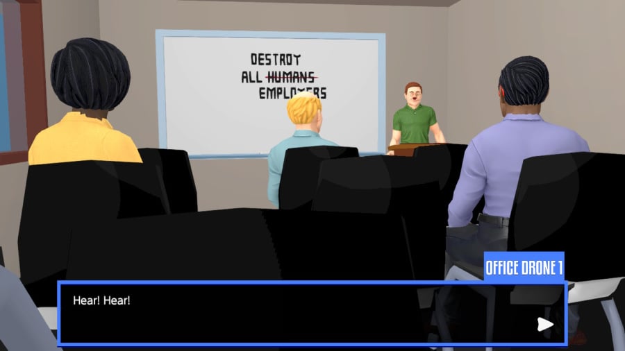 Speaking Simulator Review: captura de pantalla 1 de 3