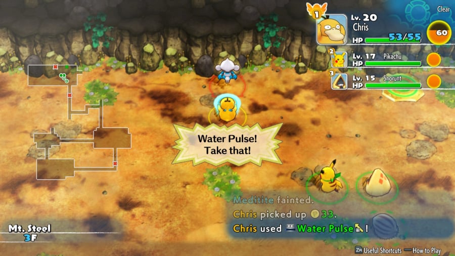 Pokémon Mystery Dungeon: Rescue Team DX Review - Screen 1 1 of 6