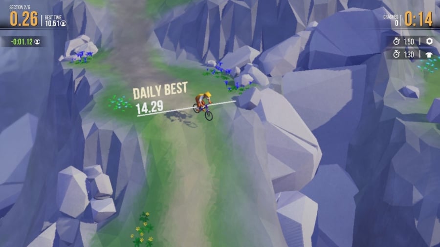 Lonely Mountains: Downhill Review - Screen 3 of 4