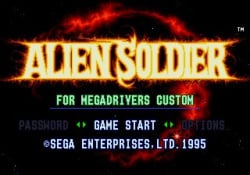 Alien Soldier Screenshot