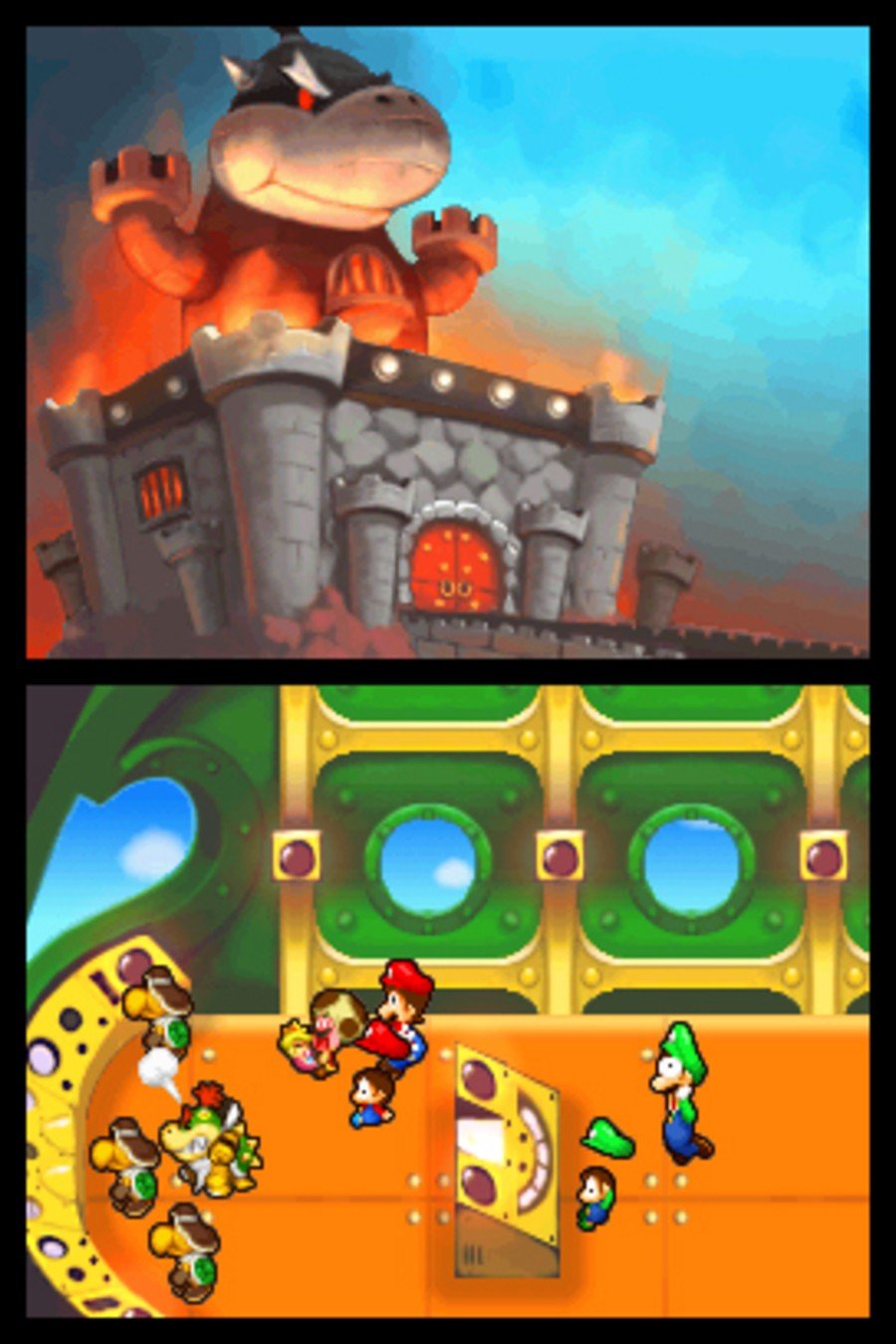 Mario & Luigi: Partners In Time (DS) Screenshots