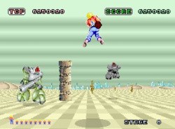 Space Harrier Screenshot