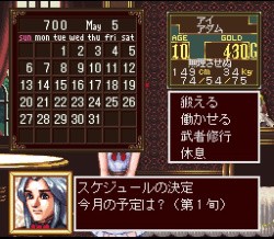 Princess Maker - Legend of Another World Screenshot