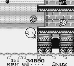 Kirby's Dream Land Screenshot