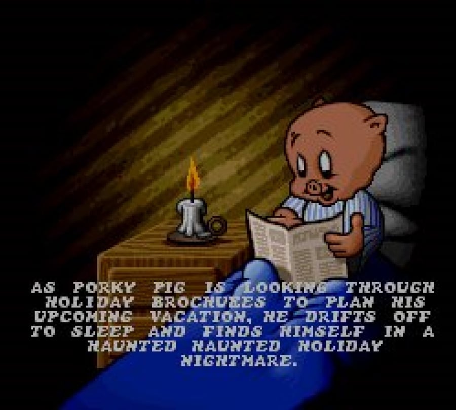 Porky Pig S Haunted Holiday Super Nintendo Screenshots