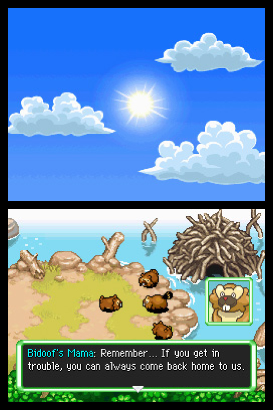 Pokémon Mystery Dungeon Explorers of Sky DS Screenshots