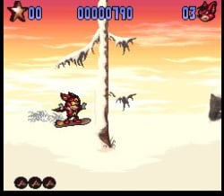 Aero the Acrobat 2 Screenshot