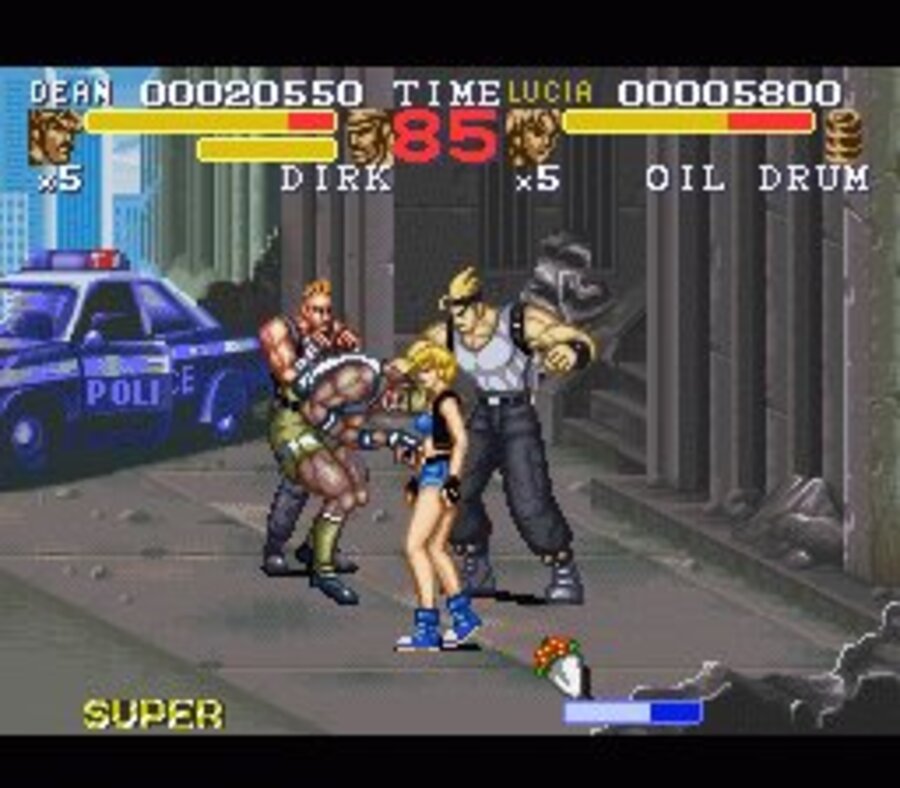 Final Fight SNES Super Nintendo Screenshots