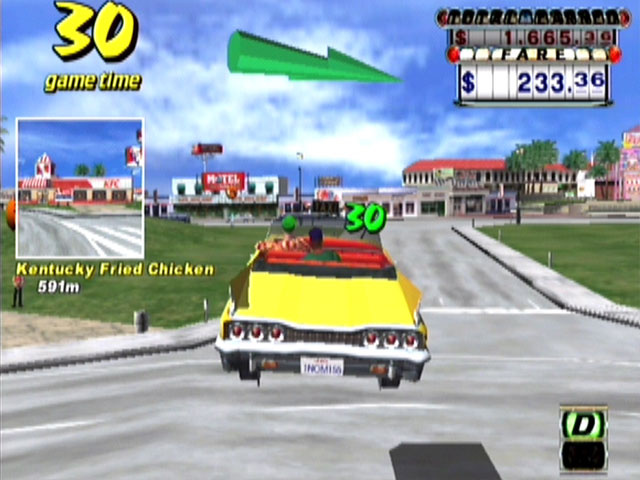 Crazy Taxi Gamecube