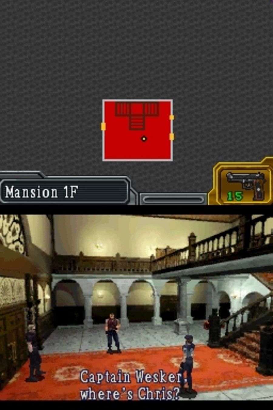 Resident Evil Deadly Silence (DS) Screenshots