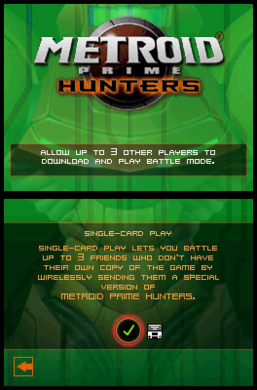 Metroid Prime: Hunters (DS) Screenshots