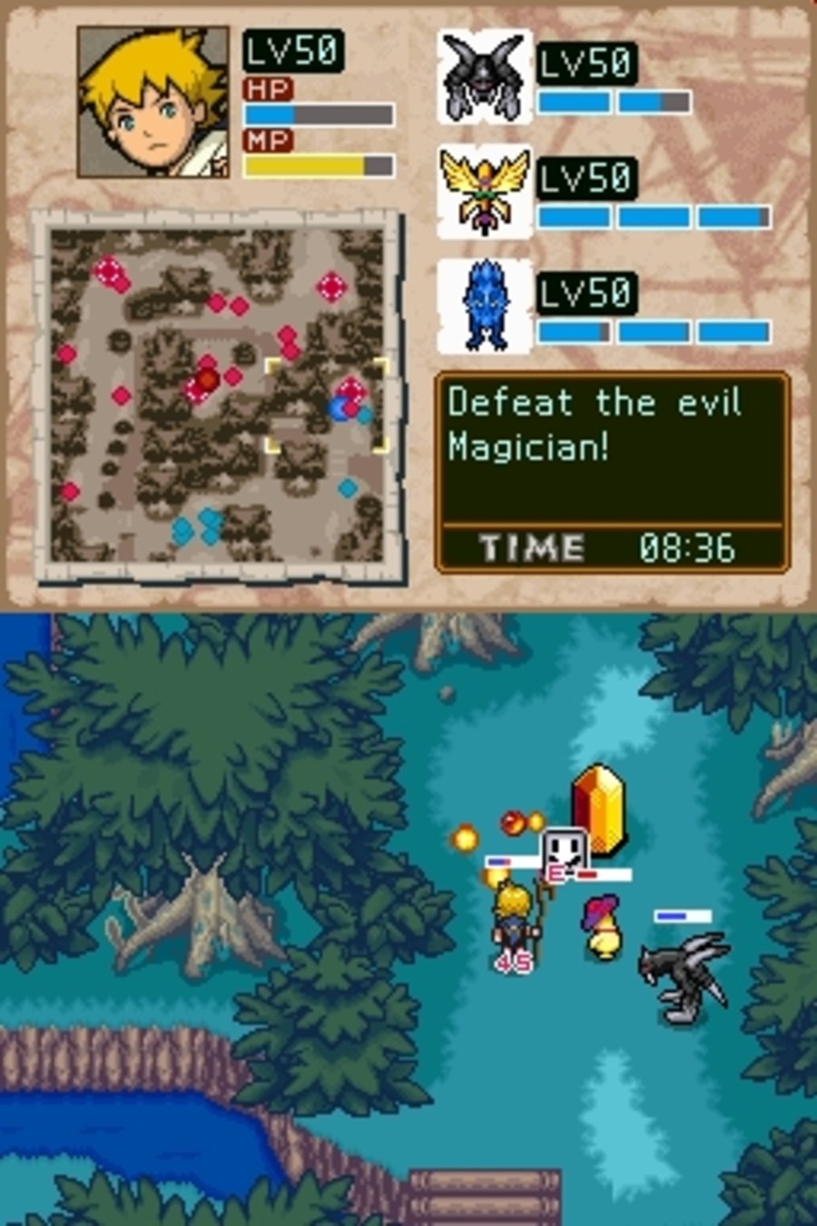Lost Magic (DS) Screenshots