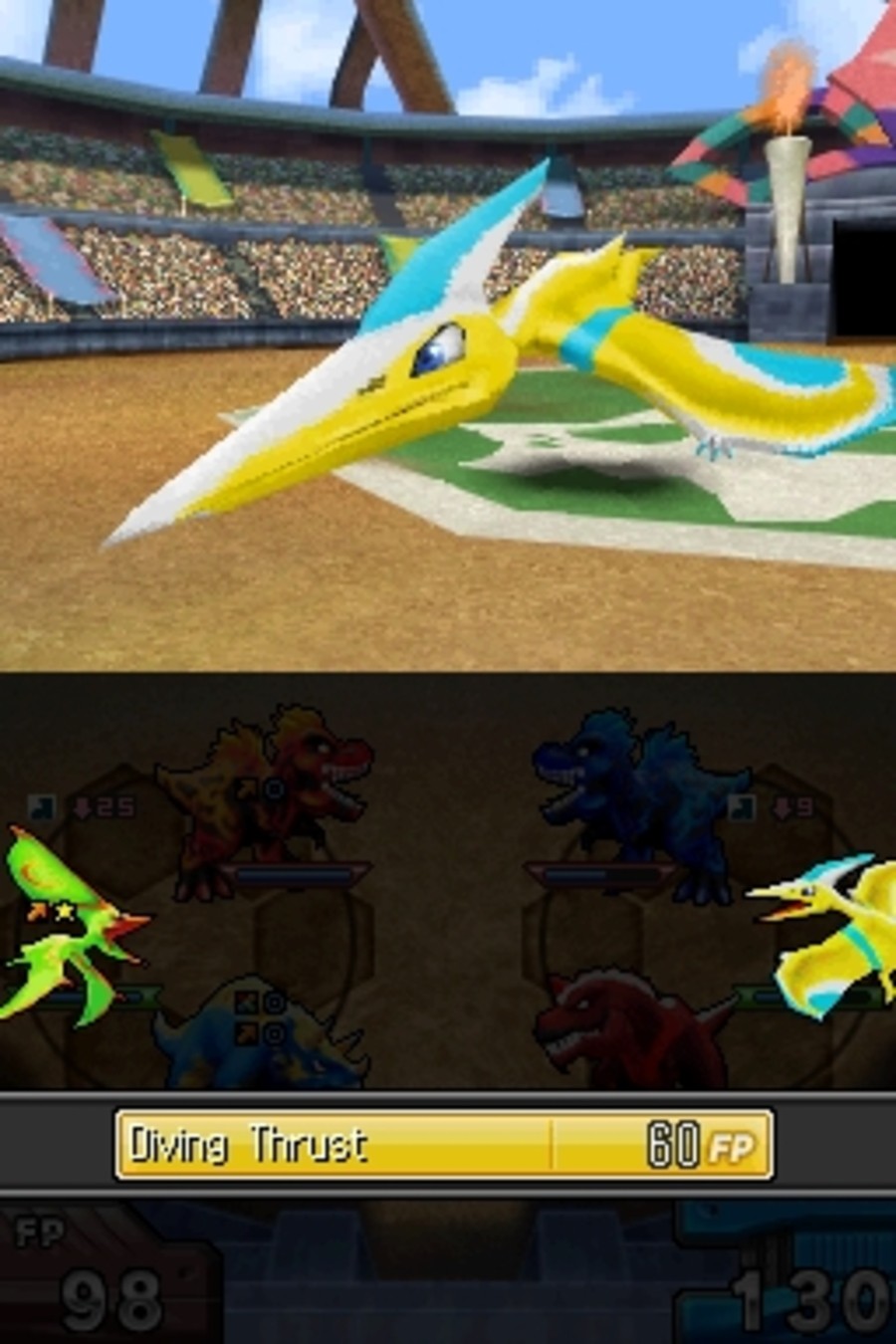 Fossil Fighters Champions (DS) Screenshots