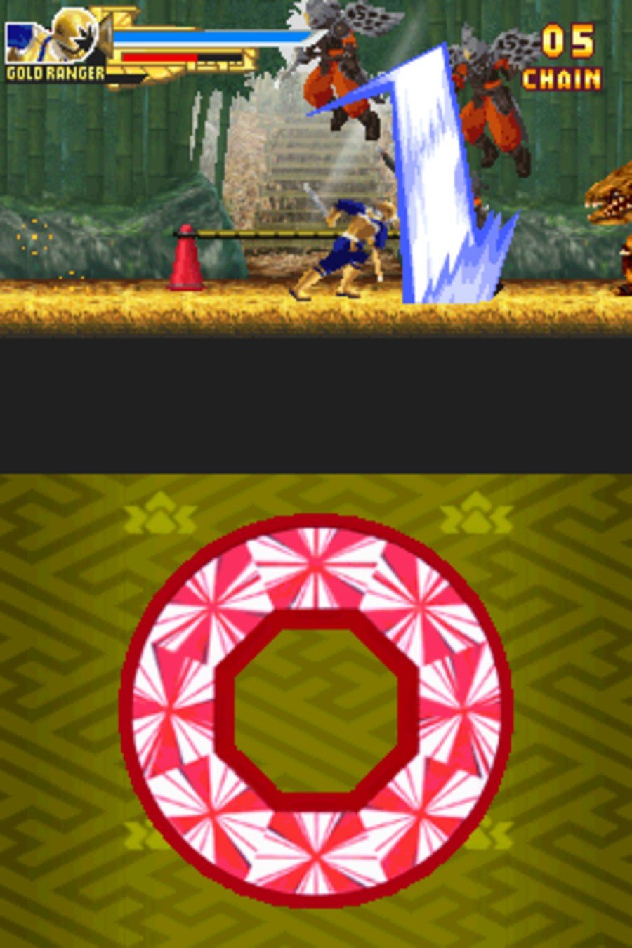 Power Rangers Samurai (DS) Screenshots