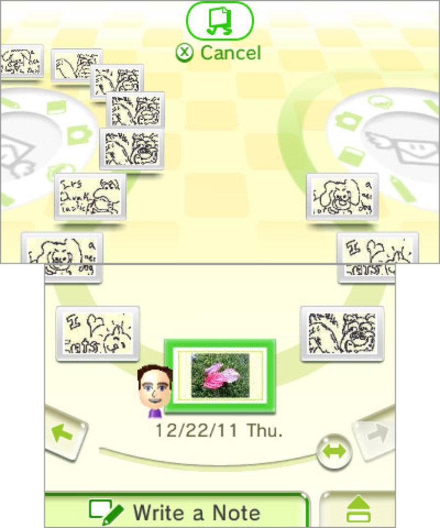 Nintendo Letter Box (3DS Screenshots