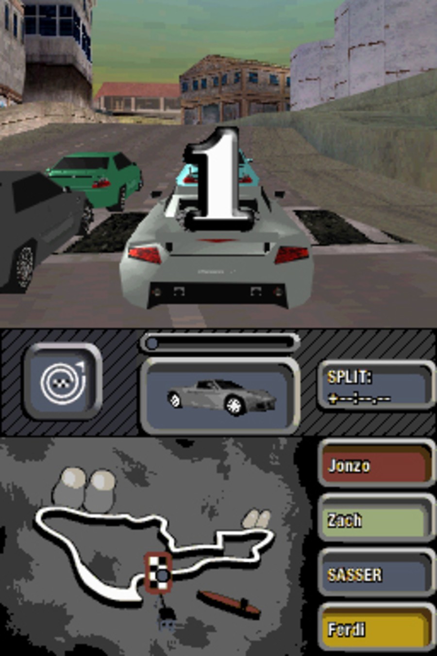 Need For Speed: Most Wanted (DS) Screenshots
