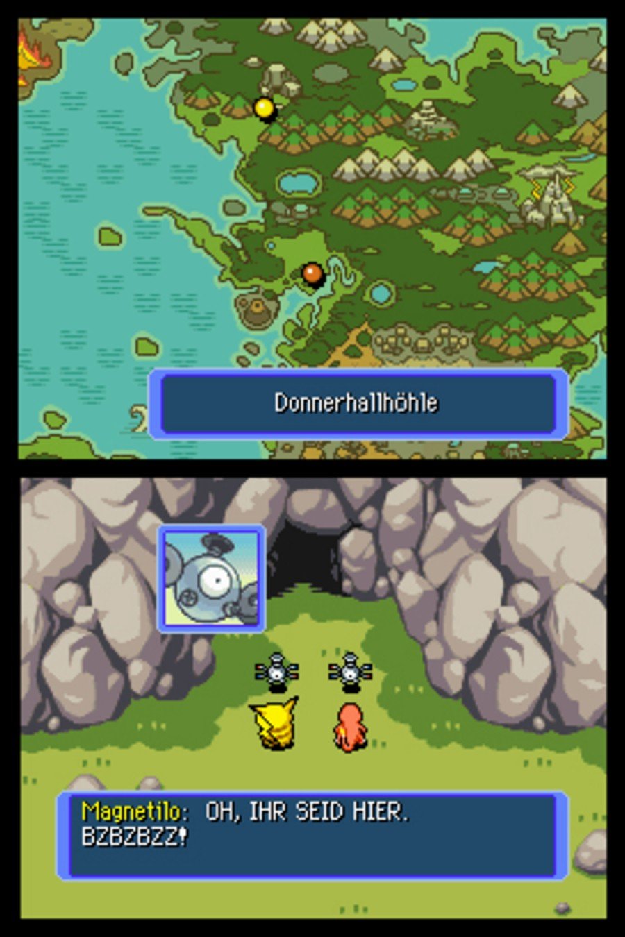 Pokémon Mystery Dungeon: Blue Rescue Team (DS) Screenshots