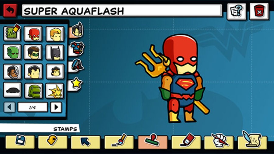 Scribblenauts Unmasked A DC Comics Adventure (Wii U) Screenshots Scribblenauts Unmasked A DC Comics Adventure (Wii U) Screenshots