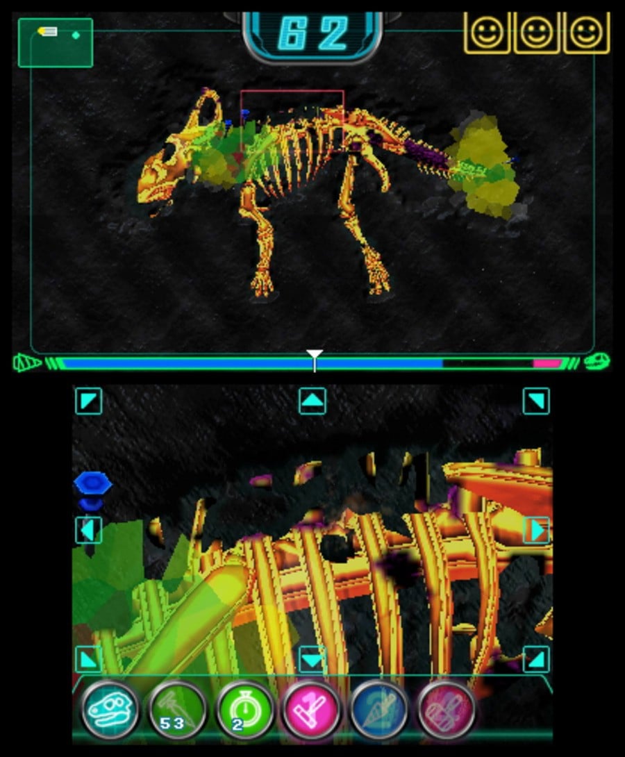 Fossil Fighters: Frontier (3DS) Screenshots