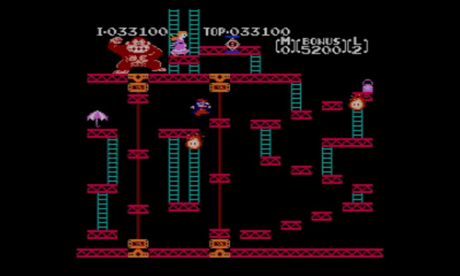 Donkey Kong Original Edition (NES) Screenshots