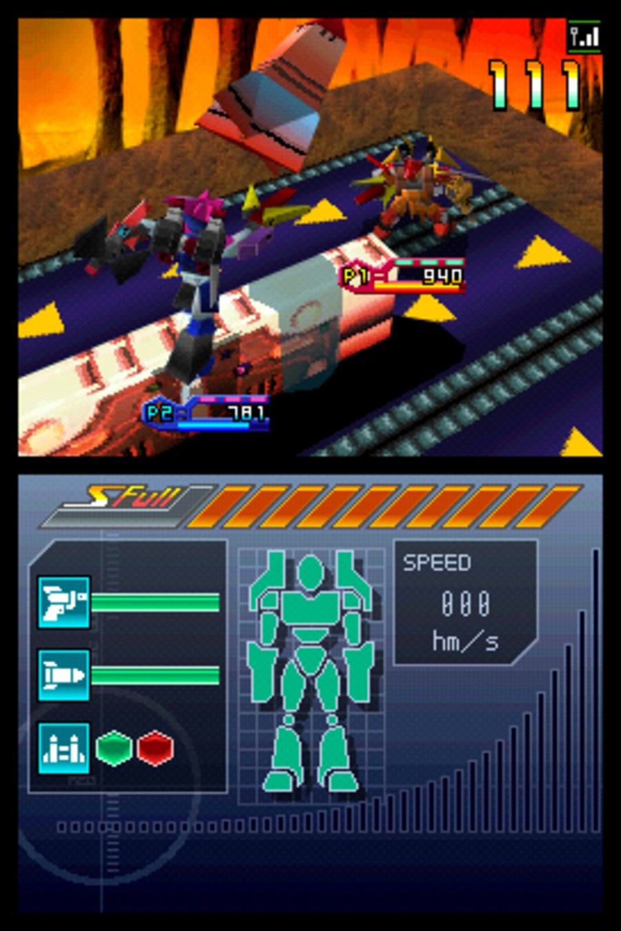 Custom Robo Arena (DS) Screenshots