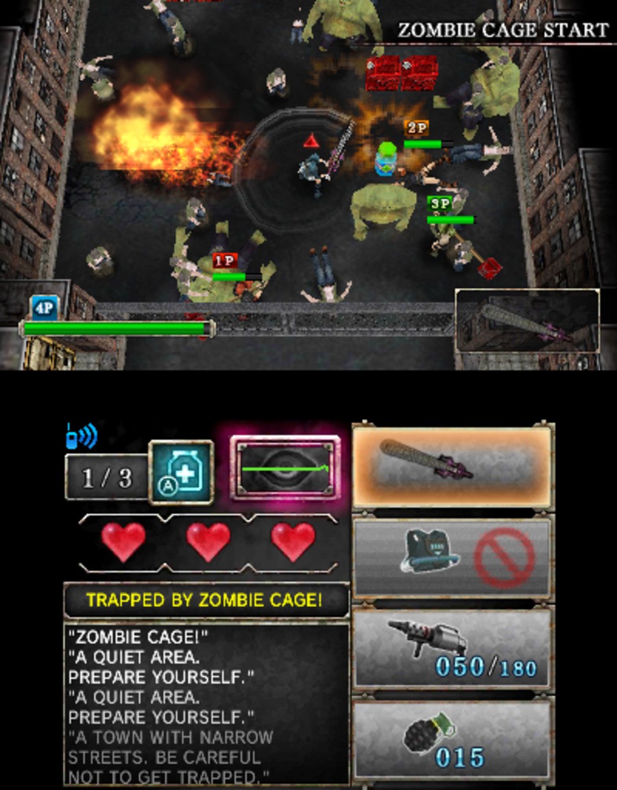 Undead Storm Nightmare (3DS Screenshots