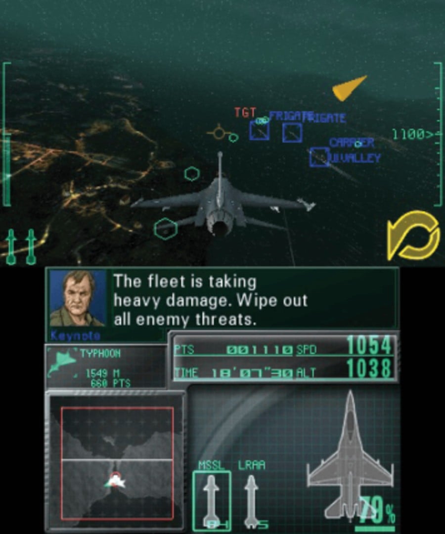 Ace Combat Assault Horizon Legacy 3ds Screenshots