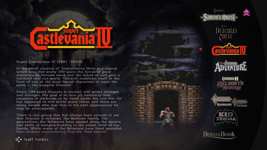 Review of the Castlevania Birthday Collection - Screen Capture 5 of 6