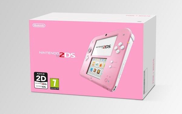 Nintendo of Europe Reveals Pink + White 2DS for Release Alongside