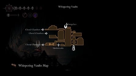 Whispering Vaults Map Location