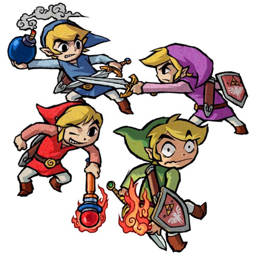 North Americans get Zelda: Four Swords Anniversary free this