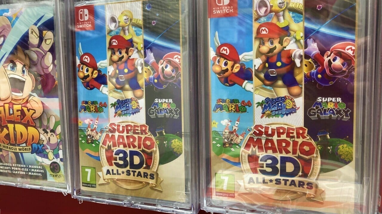 Argos mario shop 3d all stars