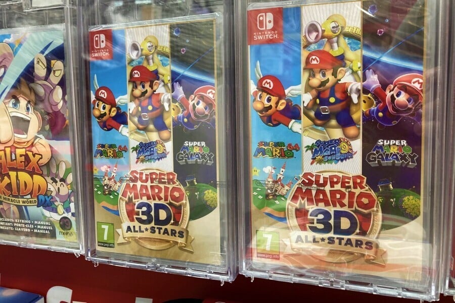 Super Mario 3D All-Stars physical