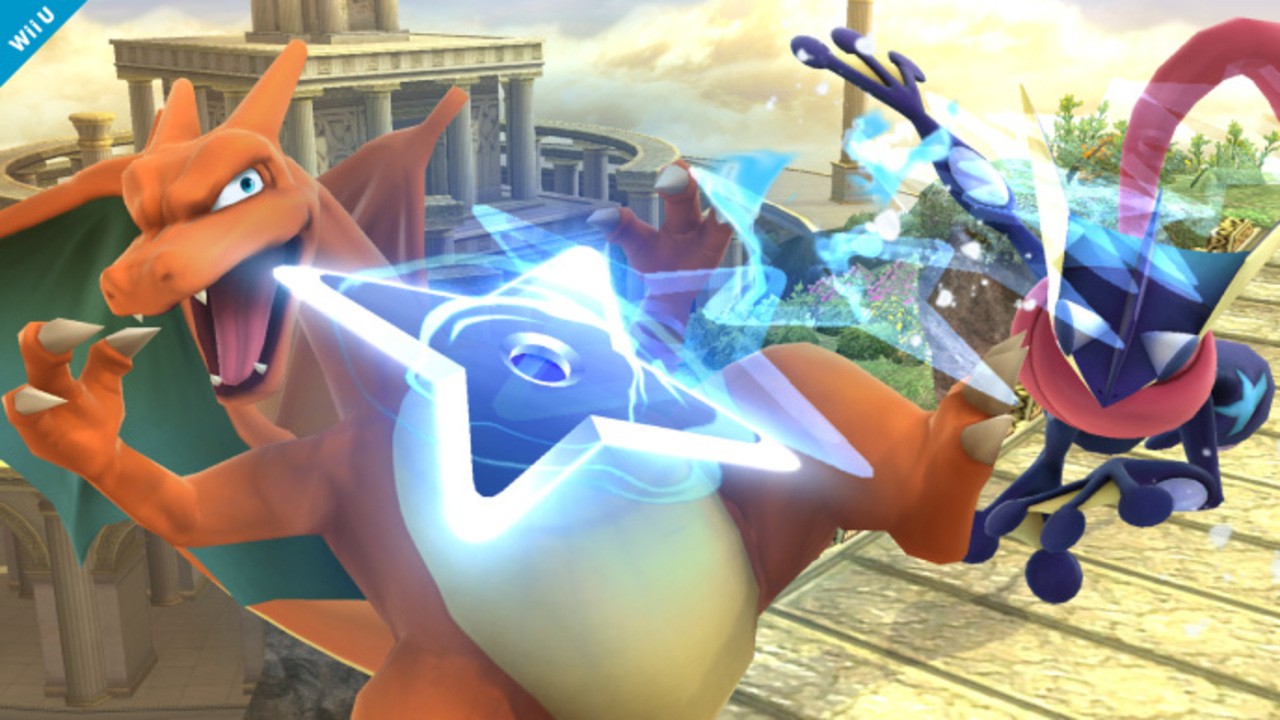 Charizard e Greninja são os novos personagens de Super Smash Bros.!