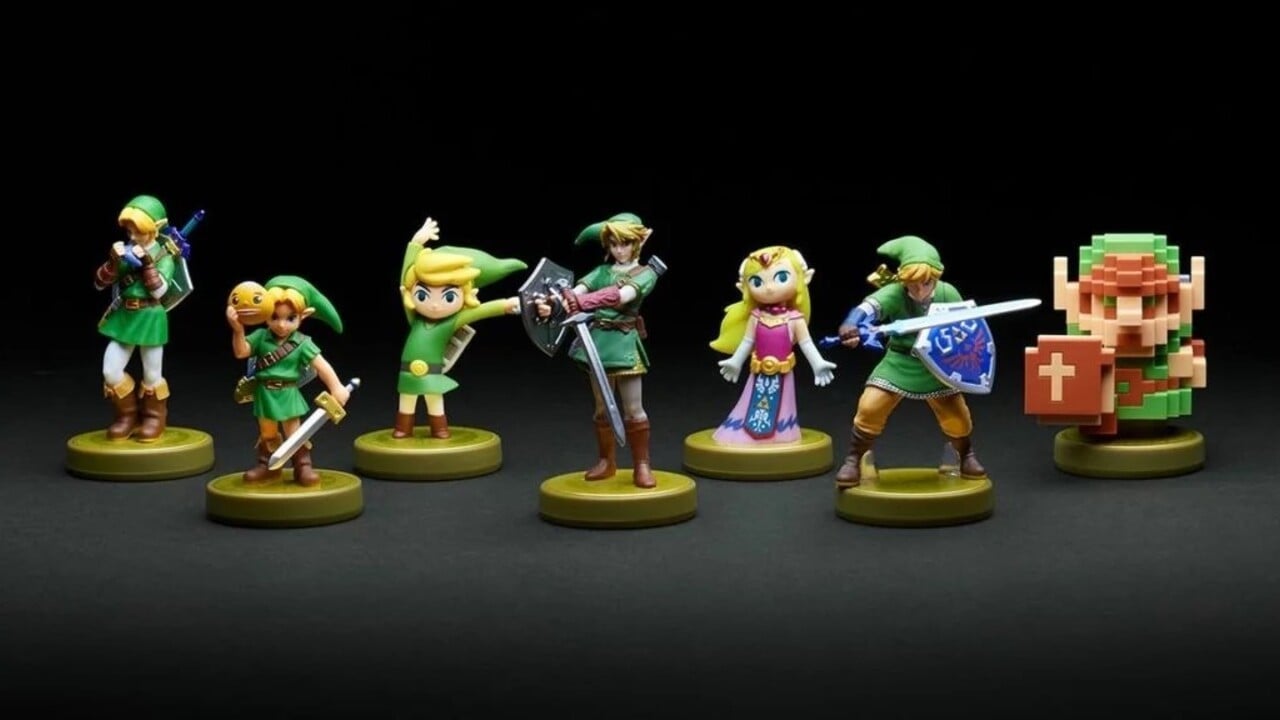 🔥Legend of Zelda Series amiibo Toon Link Wind Waker Nintendo Switch 30th  2-pack