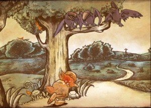 Ivy begins the long walk to Europe