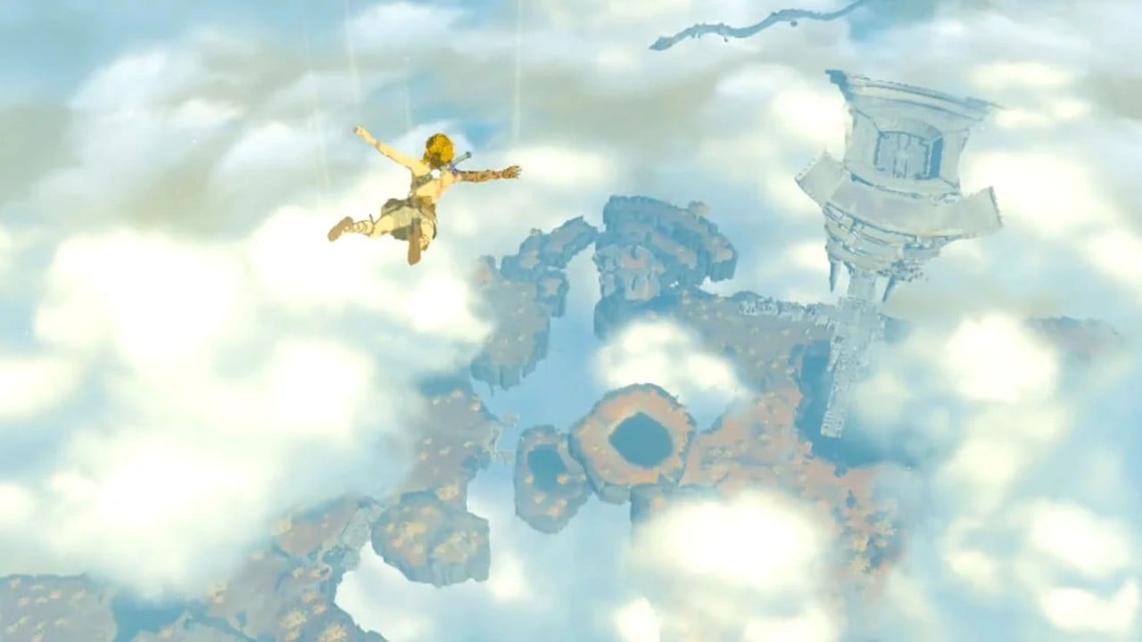 Aleatorio: saltarse Zelda: el tutorial Great Sky Island de TOTK es posible, con los fallos adecuados