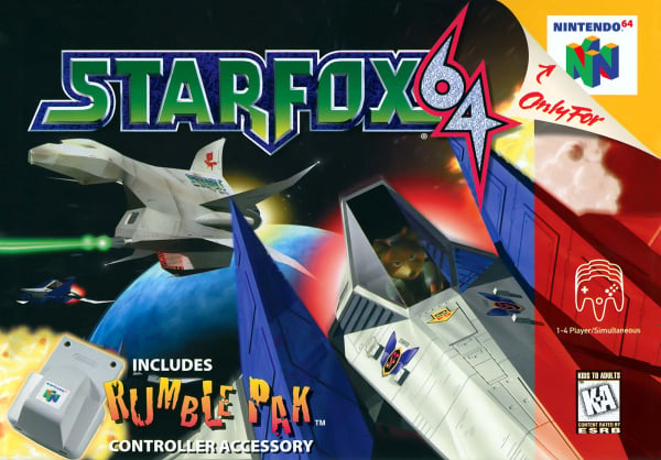 Star Fox 64: N64/Wii/Wii U Comparison 